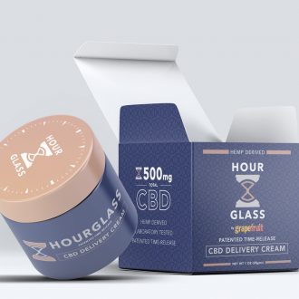 Hourglass Packaging 3D Rendering cropped